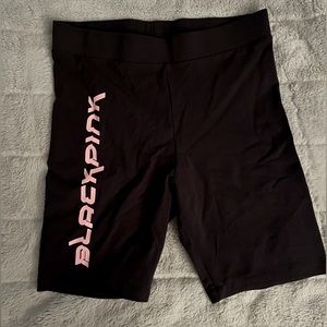 BLACKPINK x H&M bike shorts Size M Petite